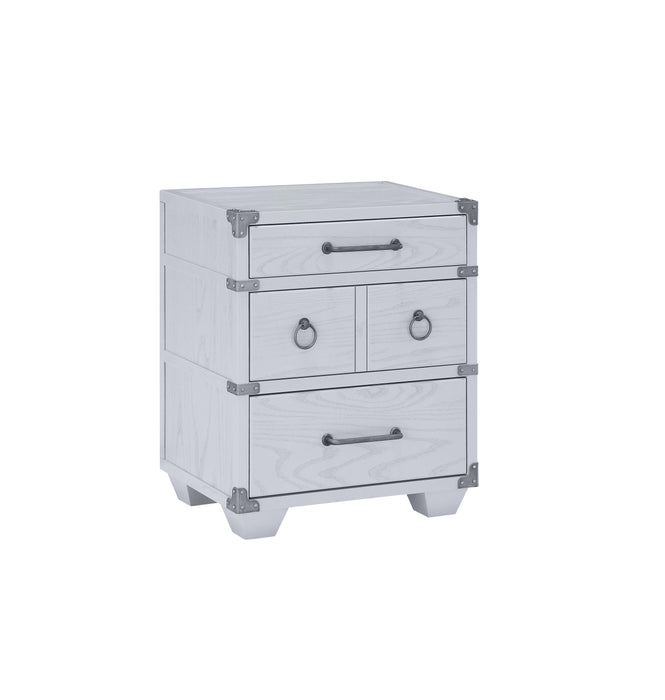 Orchest Gray Nightstand w/3 Drw - Premium Nightstand from ACME East - Just $226.20! Shop now at Furniture Wholesale Plus  We are the best furniture store in Nashville, Hendersonville, Goodlettsville, Madison, Antioch, Mount Juliet, Lebanon, Gallatin, Springfield, Murfreesboro, Franklin, Brentwood