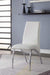 Pervis White PU & Chrome Side Chair - Premium Dining Chair from ACME East - Just $427.05! Shop now at Furniture Wholesale Plus  We are the best furniture store in Nashville, Hendersonville, Goodlettsville, Madison, Antioch, Mount Juliet, Lebanon, Gallatin, Springfield, Murfreesboro, Franklin, Brentwood