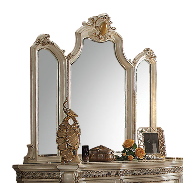 Picardy Antique Pearl Mirror - Premium Mirror from ACME East - Just $1080.30! Shop now at Furniture Wholesale Plus  We are the best furniture store in Nashville, Hendersonville, Goodlettsville, Madison, Antioch, Mount Juliet, Lebanon, Gallatin, Springfield, Murfreesboro, Franklin, Brentwood