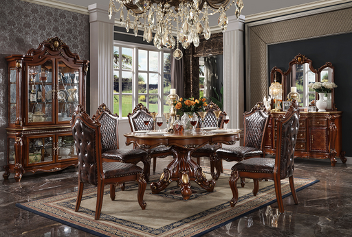 Picardy Cherry Oak Dining Table - Premium Dining Table from ACME East - Just $2396.55! Shop now at Furniture Wholesale Plus  We are the best furniture store in Nashville, Hendersonville, Goodlettsville, Madison, Antioch, Mount Juliet, Lebanon, Gallatin, Springfield, Murfreesboro, Franklin, Brentwood