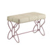 Priya II White & Light Purple Bench - Premium Bench from ACME East - Just $142.35! Shop now at Furniture Wholesale Plus  We are the best furniture store in Nashville, Hendersonville, Goodlettsville, Madison, Antioch, Mount Juliet, Lebanon, Gallatin, Springfield, Murfreesboro, Franklin, Brentwood