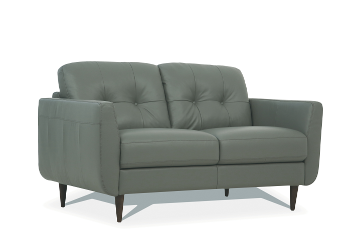 Radwan Pesto Green Leather Loveseat - Premium Loveseat from ACME East - Just $2203.50! Shop now at Furniture Wholesale Plus  We are the best furniture store in Nashville, Hendersonville, Goodlettsville, Madison, Antioch, Mount Juliet, Lebanon, Gallatin, Springfield, Murfreesboro, Franklin, Brentwood