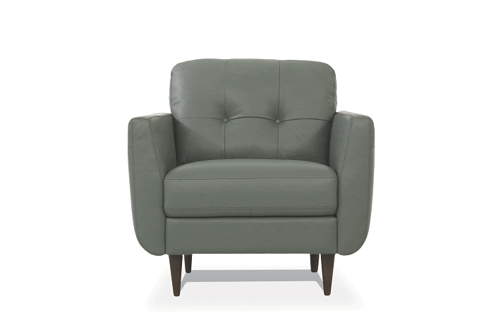 Radwan Pesto Green Leather Chair - Premium Chair from ACME East - Just $1647.75! Shop now at Furniture Wholesale Plus  We are the best furniture store in Nashville, Hendersonville, Goodlettsville, Madison, Antioch, Mount Juliet, Lebanon, Gallatin, Springfield, Murfreesboro, Franklin, Brentwood