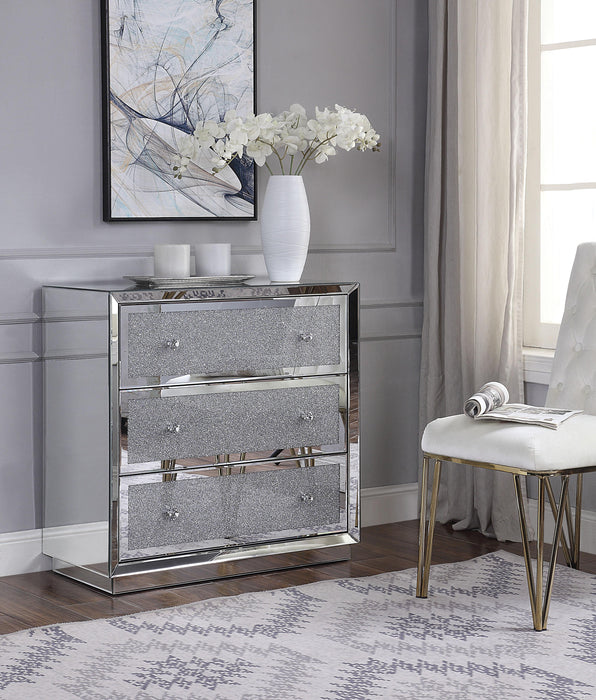 Rekha Mirrored & Faux Crystals Console Table - Premium Console Table from ACME East - Just $563.55! Shop now at Furniture Wholesale Plus  We are the best furniture store in Nashville, Hendersonville, Goodlettsville, Madison, Antioch, Mount Juliet, Lebanon, Gallatin, Springfield, Murfreesboro, Franklin, Brentwood