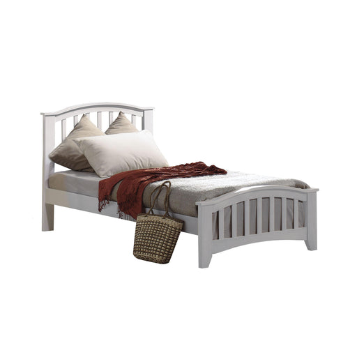 San Marino White Twin Bed - Premium Bed from ACME East - Just $298.35! Shop now at Furniture Wholesale Plus  We are the best furniture store in Nashville, Hendersonville, Goodlettsville, Madison, Antioch, Mount Juliet, Lebanon, Gallatin, Springfield, Murfreesboro, Franklin, Brentwood