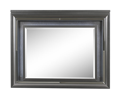 Sawyer Metallic Gray Mirror (LED) - Premium Mirror from ACME East - Just $284.70! Shop now at Furniture Wholesale Plus  We are the best furniture store in Nashville, Hendersonville, Goodlettsville, Madison, Antioch, Mount Juliet, Lebanon, Gallatin, Springfield, Murfreesboro, Franklin, Brentwood