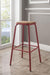 Scarus Natural & Red Bar Stool - Premium Barstool from ACME East - Just $302.25! Shop now at Furniture Wholesale Plus  We are the best furniture store in Nashville, Hendersonville, Goodlettsville, Madison, Antioch, Mount Juliet, Lebanon, Gallatin, Springfield, Murfreesboro, Franklin, Brentwood