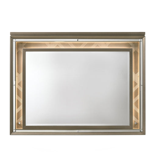 Skylar LED & Dark Champagne Mirror w/LED - Premium Mirror from ACME East - Just $427.05! Shop now at Furniture Wholesale Plus  We are the best furniture store in Nashville, Hendersonville, Goodlettsville, Madison, Antioch, Mount Juliet, Lebanon, Gallatin, Springfield, Murfreesboro, Franklin, Brentwood