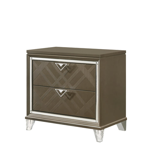 Skylar Dark Champagne Nightstand - Premium Nightstand from ACME East - Just $583.05! Shop now at Furniture Wholesale Plus  We are the best furniture store in Nashville, Hendersonville, Goodlettsville, Madison, Antioch, Mount Juliet, Lebanon, Gallatin, Springfield, Murfreesboro, Franklin, Brentwood