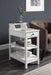 Slayer White Side Table (USB Charging Dock) - Premium Side Table from ACME East - Just $165.75! Shop now at Furniture Wholesale Plus  We are the best furniture store in Nashville, Hendersonville, Goodlettsville, Madison, Antioch, Mount Juliet, Lebanon, Gallatin, Springfield, Murfreesboro, Franklin, Brentwood