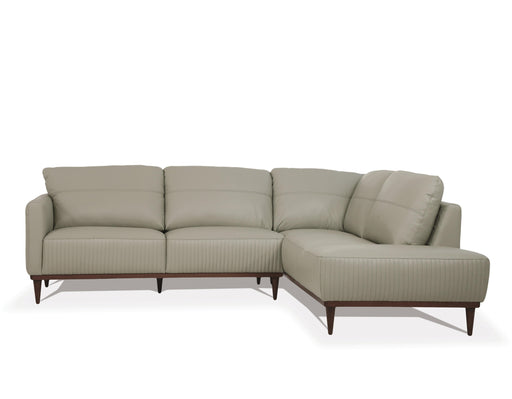 Tampa Airy Green Leather Sectional Sofa - Premium Sectional from ACME East - Just $5198.70! Shop now at Furniture Wholesale Plus  We are the best furniture store in Nashville, Hendersonville, Goodlettsville, Madison, Antioch, Mount Juliet, Lebanon, Gallatin, Springfield, Murfreesboro, Franklin, Brentwood