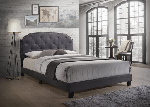 Tradilla Gray Fabric Queen Bed - Premium Bed from ACME East - Just $312! Shop now at Furniture Wholesale Plus  We are the best furniture store in Nashville, Hendersonville, Goodlettsville, Madison, Antioch, Mount Juliet, Lebanon, Gallatin, Springfield, Murfreesboro, Franklin, Brentwood