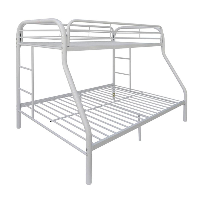 Tritan White Bunk Bed (Twin XL/Queen) - Premium Bunk Bed from ACME East - Just $536.25! Shop now at Furniture Wholesale Plus  We are the best furniture store in Nashville, Hendersonville, Goodlettsville, Madison, Antioch, Mount Juliet, Lebanon, Gallatin, Springfield, Murfreesboro, Franklin, Brentwood