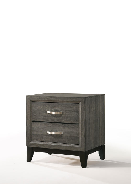 Valdemar Weathered Gray Nightstand - Premium Nightstand from ACME East - Just $224.25! Shop now at Furniture Wholesale Plus  We are the best furniture store in Nashville, Hendersonville, Goodlettsville, Madison, Antioch, Mount Juliet, Lebanon, Gallatin, Springfield, Murfreesboro, Franklin, Brentwood