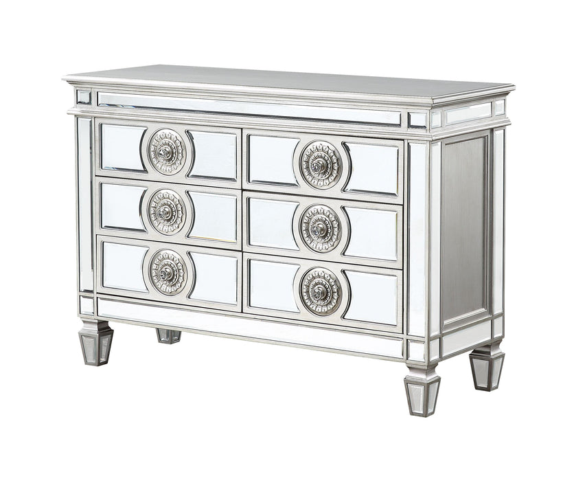 Varian Mirrored & Antique Platinum Server - Premium Server from ACME East - Just $1444.95! Shop now at Furniture Wholesale Plus  We are the best furniture store in Nashville, Hendersonville, Goodlettsville, Madison, Antioch, Mount Juliet, Lebanon, Gallatin, Springfield, Murfreesboro, Franklin, Brentwood