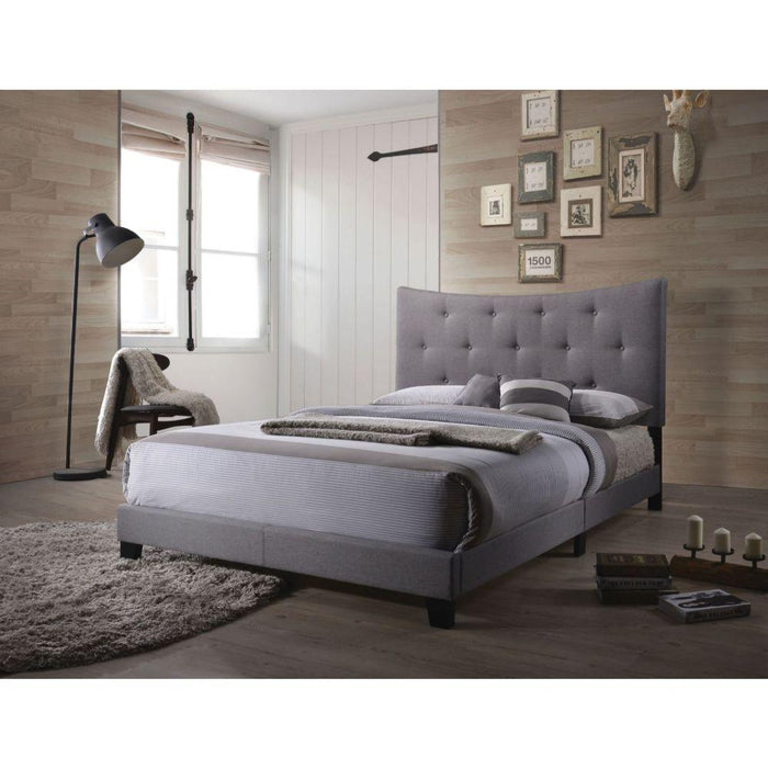 Venacha - Queen Bed - Gray, Dark - 85" - Premium Bed from ACME East - Just $245.70! Shop now at Furniture Wholesale Plus  We are the best furniture store in Nashville, Hendersonville, Goodlettsville, Madison, Antioch, Mount Juliet, Lebanon, Gallatin, Springfield, Murfreesboro, Franklin, Brentwood