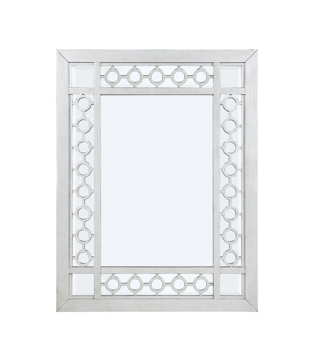 Varian Mirrored & Antique Platinum Mirror - Premium Mirror from ACME East - Just $237.90! Shop now at Furniture Wholesale Plus  We are the best furniture store in Nashville, Hendersonville, Goodlettsville, Madison, Antioch, Mount Juliet, Lebanon, Gallatin, Springfield, Murfreesboro, Franklin, Brentwood