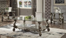 Versailles Antique Platinum & Clear Glass Coffee Table - Premium Coffee Table from ACME East - Just $1035.45! Shop now at Furniture Wholesale Plus  We are the best furniture store in Nashville, Hendersonville, Goodlettsville, Madison, Antioch, Mount Juliet, Lebanon, Gallatin, Springfield, Murfreesboro, Franklin, Brentwood