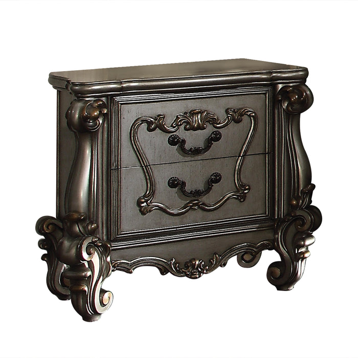 Versailles Antique Platinum Nightstand - Premium Nightstand from ACME East - Just $1197.30! Shop now at Furniture Wholesale Plus  We are the best furniture store in Nashville, Hendersonville, Goodlettsville, Madison, Antioch, Mount Juliet, Lebanon, Gallatin, Springfield, Murfreesboro, Franklin, Brentwood