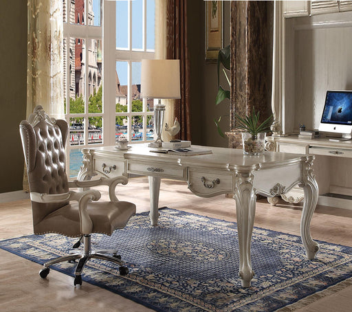 Versailles Bone White Computer Desk & Hutch - Premium Desk from ACME East - Just $4297.80! Shop now at Furniture Wholesale Plus  We are the best furniture store in Nashville, Hendersonville, Goodlettsville, Madison, Antioch, Mount Juliet, Lebanon, Gallatin, Springfield, Murfreesboro, Franklin, Brentwood