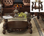 Versailles Cherry Oak & Clear Glass Coffee Table - Premium Coffee Table from ACME East - Just $953.55! Shop now at Furniture Wholesale Plus  We are the best furniture store in Nashville, Hendersonville, Goodlettsville, Madison, Antioch, Mount Juliet, Lebanon, Gallatin, Springfield, Murfreesboro, Franklin, Brentwood