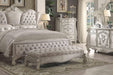 Versailles Ivory Fabric & Bone White Bench - Premium Bench from ACME East - Just $1480.05! Shop now at Furniture Wholesale Plus  We are the best furniture store in Nashville, Hendersonville, Goodlettsville, Madison, Antioch, Mount Juliet, Lebanon, Gallatin, Springfield, Murfreesboro, Franklin, Brentwood