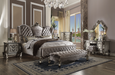 Versailles Velvet & Antique Platinum Queen Bed - Premium Bed from ACME East - Just $3196.05! Shop now at Furniture Wholesale Plus  We are the best furniture store in Nashville, Hendersonville, Goodlettsville, Madison, Antioch, Mount Juliet, Lebanon, Gallatin, Springfield, Murfreesboro, Franklin, Brentwood