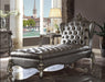 Versailles Silver PU & Antique Platinum Chaise - Premium Chaise from ACME East - Just $2031.90! Shop now at Furniture Wholesale Plus  We are the best furniture store in Nashville, Hendersonville, Goodlettsville, Madison, Antioch, Mount Juliet, Lebanon, Gallatin, Springfield, Murfreesboro, Franklin, Brentwood