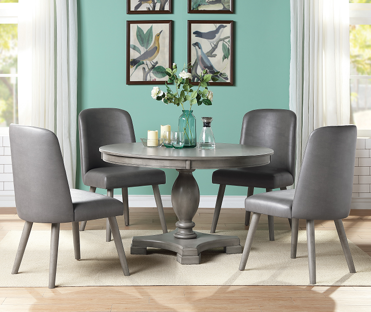 Waylon Gray Oak Dining Table - Premium Dining Table from ACME East - Just $407.55! Shop now at Furniture Wholesale Plus  We are the best furniture store in Nashville, Hendersonville, Goodlettsville, Madison, Antioch, Mount Juliet, Lebanon, Gallatin, Springfield, Murfreesboro, Franklin, Brentwood