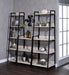 Wendral Natural & Black Bookshelf (3-Tier) - Premium Bookcase from ACME East - Just $191.10! Shop now at Furniture Wholesale Plus  We are the best furniture store in Nashville, Hendersonville, Goodlettsville, Madison, Antioch, Mount Juliet, Lebanon, Gallatin, Springfield, Murfreesboro, Franklin, Brentwood