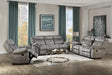 Zubaida 2-Tone Gray Velvet Sofa (Glider & Motion) - Premium Sofa from ACME East - Just $1335.75! Shop now at Furniture Wholesale Plus  We are the best furniture store in Nashville, Hendersonville, Goodlettsville, Madison, Antioch, Mount Juliet, Lebanon, Gallatin, Springfield, Murfreesboro, Franklin, Brentwood