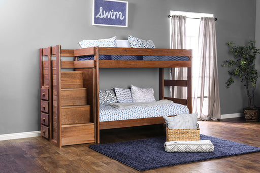 AMPELIOS T/T Bunk Bed W/ 2 Slat Kits (*Mattress Ready) - Premium Bunk Bed from FOA East - Just $758.55! Shop now at Furniture Wholesale Plus  We are the best furniture store in Nashville, Hendersonville, Goodlettsville, Madison, Antioch, Mount Juliet, Lebanon, Gallatin, Springfield, Murfreesboro, Franklin, Brentwood