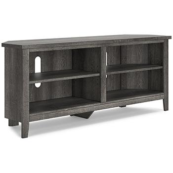 Arlenbry Corner TV Stand - Premium TV Stand from Ashley Furniture - Just $156.59! Shop now at Furniture Wholesale Plus  We are the best furniture store in Nashville, Hendersonville, Goodlettsville, Madison, Antioch, Mount Juliet, Lebanon, Gallatin, Springfield, Murfreesboro, Franklin, Brentwood