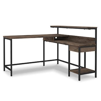 Arlenbry Home Office L-Desk with Storage - Premium Desk from Ashley Furniture - Just $393.16! Shop now at Furniture Wholesale Plus  We are the best furniture store in Nashville, Hendersonville, Goodlettsville, Madison, Antioch, Mount Juliet, Lebanon, Gallatin, Springfield, Murfreesboro, Franklin, Brentwood