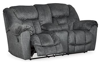 Capehorn Reclining Loveseat with Console - Premium Loveseat from Ashley Furniture - Just $897.77! Shop now at Furniture Wholesale Plus  We are the best furniture store in Nashville, Hendersonville, Goodlettsville, Madison, Antioch, Mount Juliet, Lebanon, Gallatin, Springfield, Murfreesboro, Franklin, Brentwood