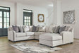 Dellara Sectional with Chaise - Premium Sectional from Ashley Furniture - Just $1368.77! Shop now at Furniture Wholesale Plus  We are the best furniture store in Nashville, Hendersonville, Goodlettsville, Madison, Antioch, Mount Juliet, Lebanon, Gallatin, Springfield, Murfreesboro, Franklin, Brentwood