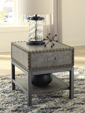 Derrylin End Table - Premium End Table from Ashley Furniture - Just $280.92! Shop now at Furniture Wholesale Plus  We are the best furniture store in Nashville, Hendersonville, Goodlettsville, Madison, Antioch, Mount Juliet, Lebanon, Gallatin, Springfield, Murfreesboro, Franklin, Brentwood