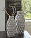 Dionna Vase (Set of 2) - Premium Vase from Ashley Furniture - Just $79.66! Shop now at Furniture Wholesale Plus  We are the best furniture store in Nashville, Hendersonville, Goodlettsville, Madison, Antioch, Mount Juliet, Lebanon, Gallatin, Springfield, Murfreesboro, Franklin, Brentwood