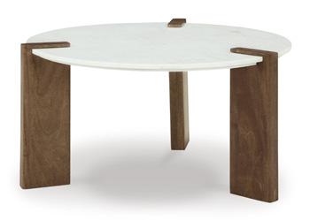 Isanti Coffee Table - Premium Cocktail Table from Ashley Furniture - Just $243.84! Shop now at Furniture Wholesale Plus  We are the best furniture store in Nashville, Hendersonville, Goodlettsville, Madison, Antioch, Mount Juliet, Lebanon, Gallatin, Springfield, Murfreesboro, Franklin, Brentwood