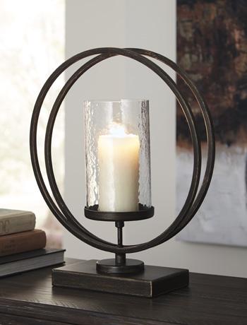 Jalal Candle Holder - Premium Candle Holder from Ashley Furniture - Just $79.66! Shop now at Furniture Wholesale Plus  We are the best furniture store in Nashville, Hendersonville, Goodlettsville, Madison, Antioch, Mount Juliet, Lebanon, Gallatin, Springfield, Murfreesboro, Franklin, Brentwood