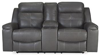 Jesolo Reclining Loveseat with Console - Premium Loveseat from Ashley Furniture - Just $929! Shop now at Furniture Wholesale Plus  We are the best furniture store in Nashville, Hendersonville, Goodlettsville, Madison, Antioch, Mount Juliet, Lebanon, Gallatin, Springfield, Murfreesboro, Franklin, Brentwood