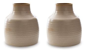 Millcott Vase (Set of 2) - Premium Vase from Ashley Furniture - Just $93.78! Shop now at Furniture Wholesale Plus  We are the best furniture store in Nashville, Hendersonville, Goodlettsville, Madison, Antioch, Mount Juliet, Lebanon, Gallatin, Springfield, Murfreesboro, Franklin, Brentwood