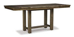 Moriville Counter Height Dining Extension Table - Premium Counter Height Table from Ashley Furniture - Just $726.02! Shop now at Furniture Wholesale Plus  We are the best furniture store in Nashville, Hendersonville, Goodlettsville, Madison, Antioch, Mount Juliet, Lebanon, Gallatin, Springfield, Murfreesboro, Franklin, Brentwood