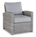 Naples Beach Lounge Chair with Cushion - Premium Outdoor Seating from Ashley Furniture - Just $394.16! Shop now at Furniture Wholesale Plus  We are the best furniture store in Nashville, Hendersonville, Goodlettsville, Madison, Antioch, Mount Juliet, Lebanon, Gallatin, Springfield, Murfreesboro, Franklin, Brentwood