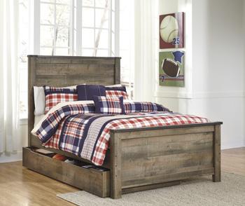 Trinell Bed with 1 Large Storage Drawer - Premium Bed from Ashley Furniture - Just $583.26! Shop now at Furniture Wholesale Plus  We are the best furniture store in Nashville, Hendersonville, Goodlettsville, Madison, Antioch, Mount Juliet, Lebanon, Gallatin, Springfield, Murfreesboro, Franklin, Brentwood