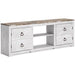 Willowton 72" TV Stand - Premium Entertainment Center from Ashley Furniture - Just $267.49! Shop now at Furniture Wholesale Plus  We are the best furniture store in Nashville, Hendersonville, Goodlettsville, Madison, Antioch, Mount Juliet, Lebanon, Gallatin, Springfield, Murfreesboro, Franklin, Brentwood