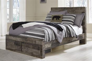 Derekson Bed with 2 Storage Drawers - Premium Bed from Ashley Furniture - Just $488.72! Shop now at Furniture Wholesale Plus  We are the best furniture store in Nashville, Hendersonville, Goodlettsville, Madison, Antioch, Mount Juliet, Lebanon, Gallatin, Springfield, Murfreesboro, Franklin, Brentwood