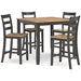 Gesthaven Counter Height Dining Table and 4 Barstools (Set of 5) - Premium Counter Height Table from Ashley Furniture - Just $456.53! Shop now at Furniture Wholesale Plus  We are the best furniture store in Nashville, Hendersonville, Goodlettsville, Madison, Antioch, Mount Juliet, Lebanon, Gallatin, Springfield, Murfreesboro, Franklin, Brentwood