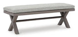 Hillside Barn 54" Outdoor Dining Bench - Premium Outdoor Dining Bench from Ashley Furniture - Just $538.97! Shop now at Furniture Wholesale Plus  We are the best furniture store in Nashville, Hendersonville, Goodlettsville, Madison, Antioch, Mount Juliet, Lebanon, Gallatin, Springfield, Murfreesboro, Franklin, Brentwood