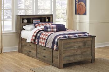 Trinell Youth Bed with 2 Storage Drawers - Premium Youth Bed from Ashley Furniture - Just $561.12! Shop now at Furniture Wholesale Plus  We are the best furniture store in Nashville, Hendersonville, Goodlettsville, Madison, Antioch, Mount Juliet, Lebanon, Gallatin, Springfield, Murfreesboro, Franklin, Brentwood